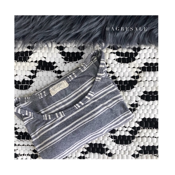 Brandy Melville Tops - brandy melville • john galt striped long sleeve